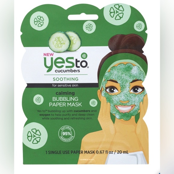 3 Product Bundle YES To Cucumbers Skincare Full Size Toner & Mask Gift Set NEW!! - Picture 15 of 16